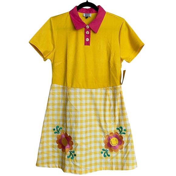 Smak Parlour Smiley X Unique Vintage Retro Dress - Sz Large - Picture 3 of 7